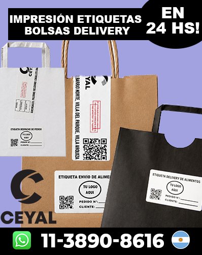 Etiquetas para Venta Mayorista de Prendas argentina