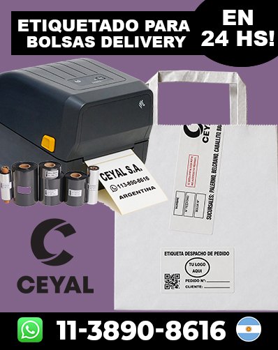 Etiquetas para Venta Mayorista de Prendas argentina