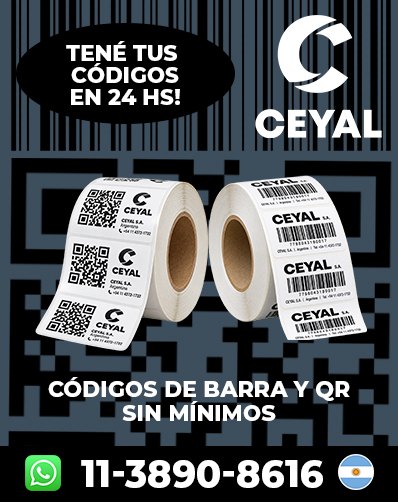 Impresión de Códigos barras – Pedí sin complicaciones