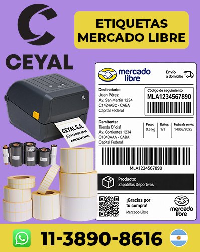 Impresora De Etiquetas Para Envíos De Tiendas Online argentina