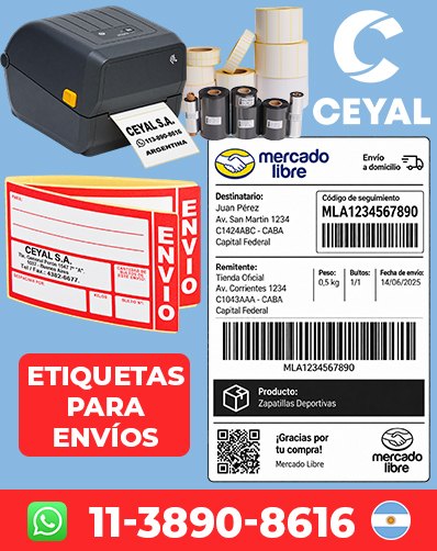 Impresora De Etiquetas Para Envíos De Tiendas Online argentina