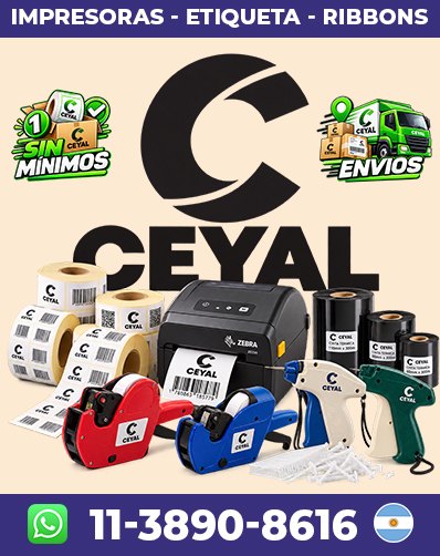 RIBBON CERA X 74 Y 300 MTS - Armalo hoy